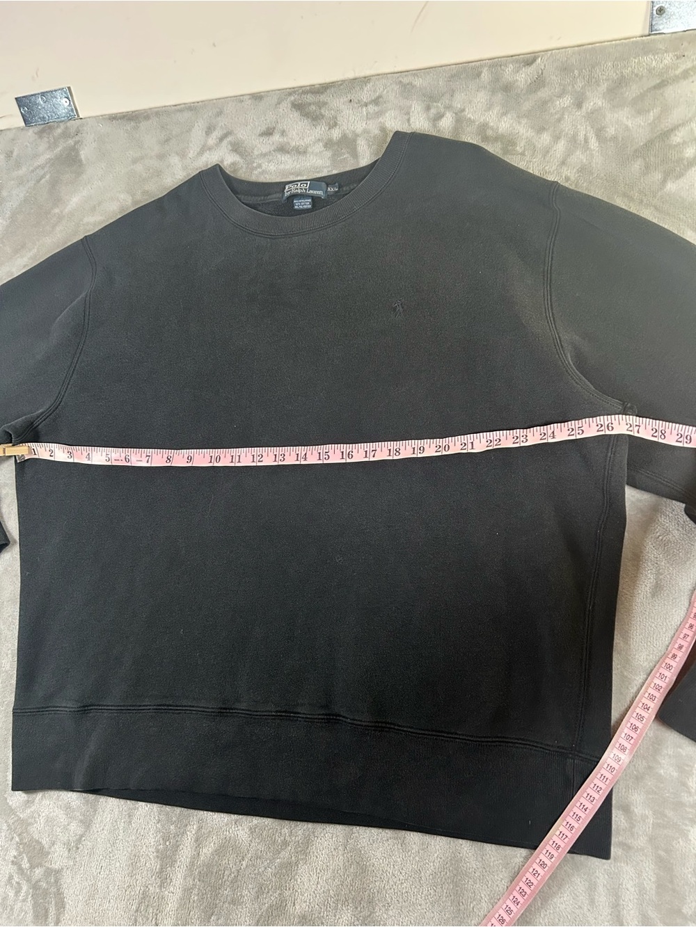 Ralph Lauren Black Crewneck Sweatshirt - Picture 9 of 11